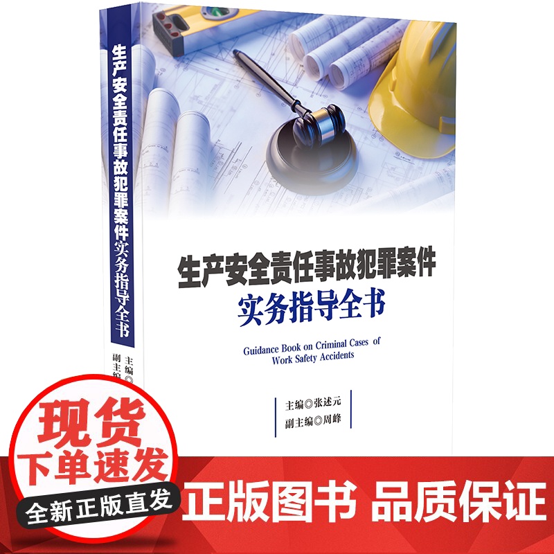 生产安全责任事故犯罪案件实务指导全书 中国法制出版社 9787509399804 审判热点精选典型案例剖析背后法理 法律高清大图