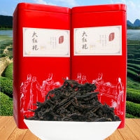 裕园茶 武夷岩茶大红袍茶叶 乌龙茶罐装125g*2盒