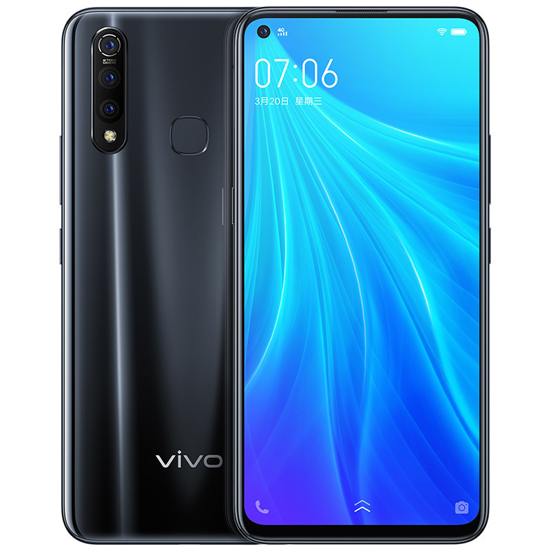 vivo Z5X 幻影黑 6+128G 极点屏手机 5000mAh大电池 三摄拍照手机全网通4G手机高清大图