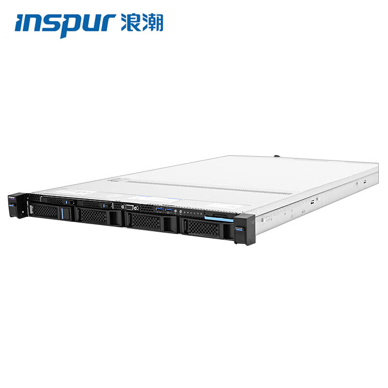 浪潮(inspur) NF5180M6 1U机架式服务器4314 32G 3*4TSATA 单电阵列卡