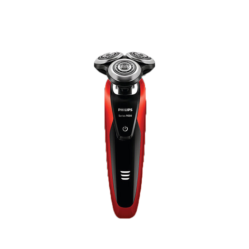 飞利浦(Philips) 电动剃须刀 S9151/12 干湿两用三刀头全身水洗 充电式旋转式刮胡刀升级双层刀片