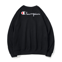 正品champion冠军2019秋季新款胸前小刺绣背后大草写刺绣圆领卫衣