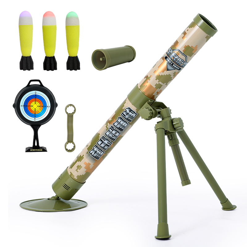 瑞仕兹绝地迫击炮玩具抖音同款网红玩具儿童吃鸡绝地求生可射炮军事