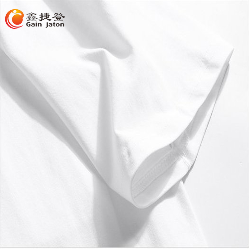鑫捷登 情侣款230克纯棉印花系列短袖T恤LWKS-T2330高清大图