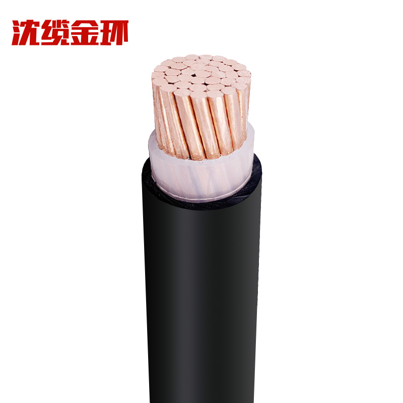 沈缆金环 铜芯电缆 ZR-YJV-1*35mm² /米