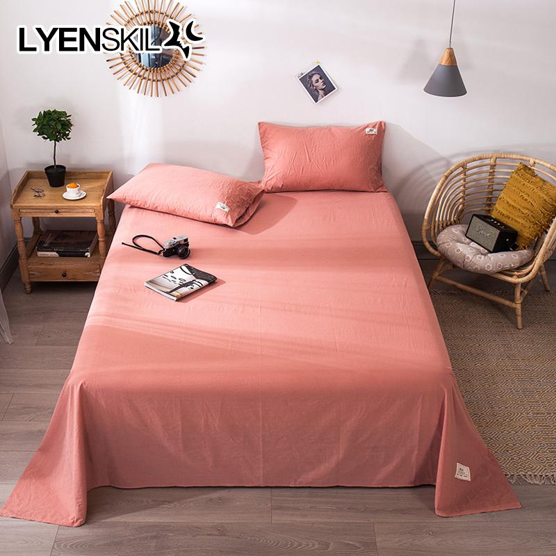 美帮汇水洗棉四件套全棉全棉北欧风色三件套色学生宿舍床上用品高清大图