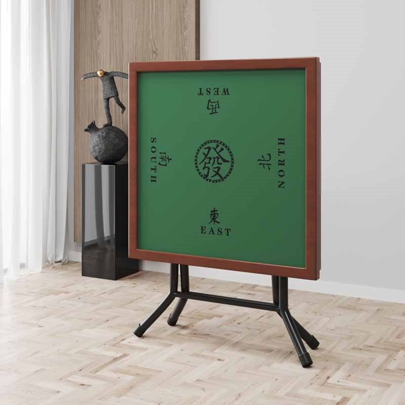 闪电客麻将桌家用折叠棋牌桌手搓简易打牌台手动方桌小型麻将牌桌子面板