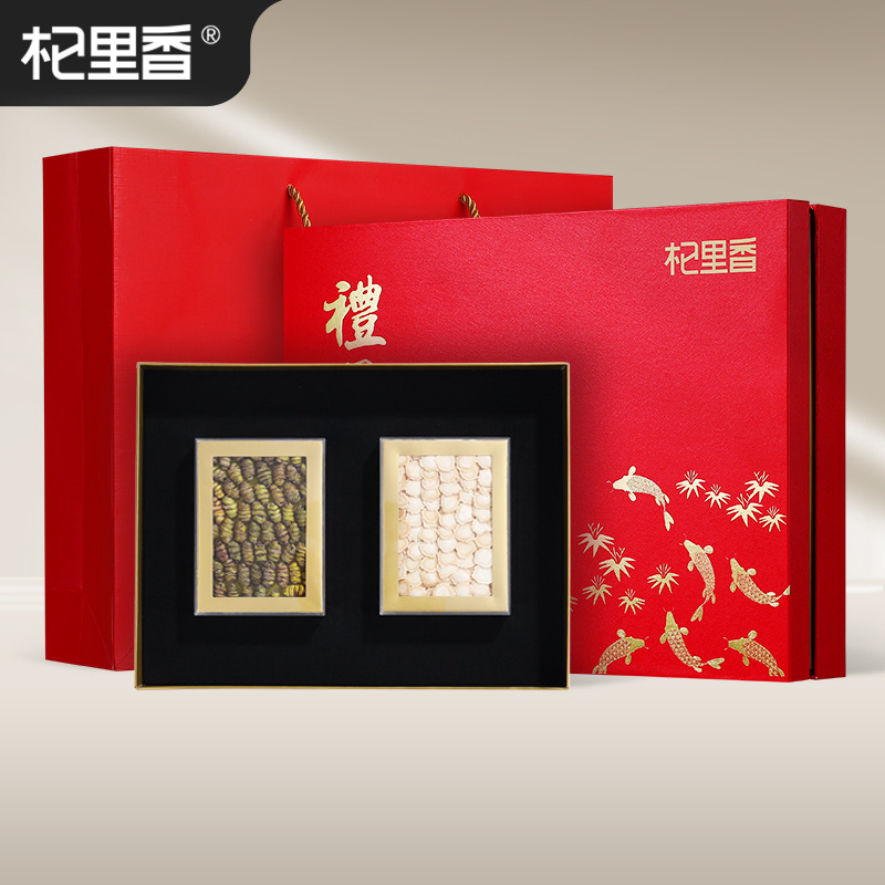 150g礼盒石斛西洋参双拼 石斛西洋参年货送礼铁皮石斛五年生铁皮石斛过节礼品 枫斗官方旗舰店高清大图