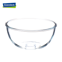 三光云彩(GLASSLOCK)保鲜盒韩国进口耐热钢化玻璃食物储存盒冰箱密封盒大号透明水果沙拉碗带盖玻璃碗2000ml