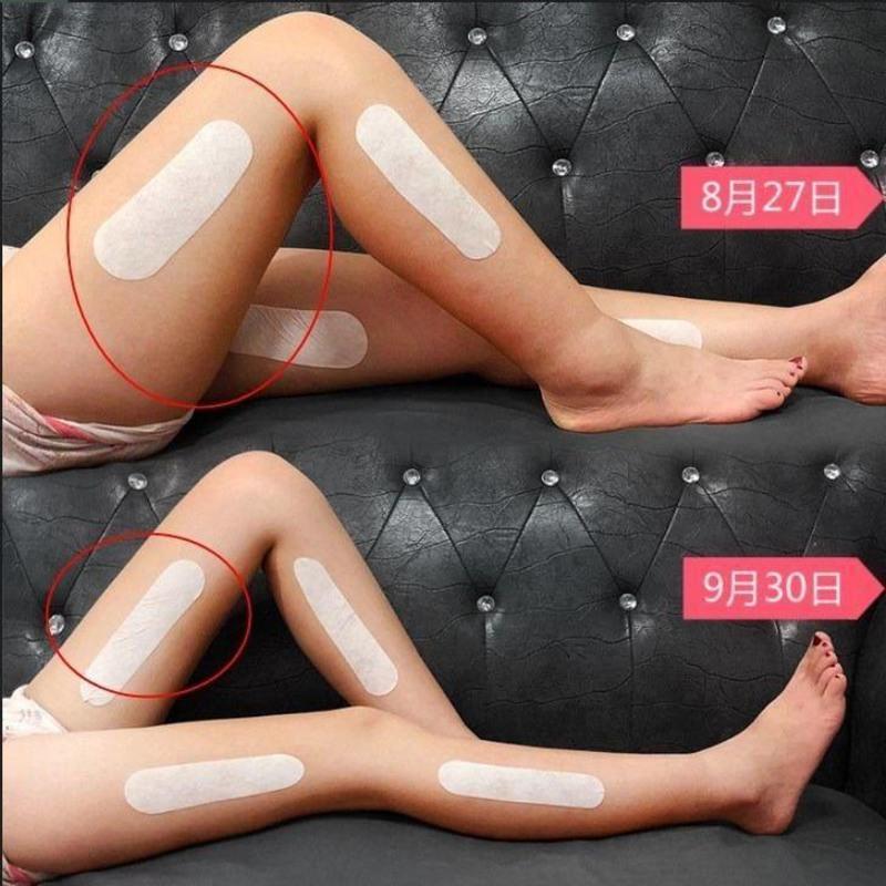 [腿都瘦没了]瘦腿神器学生女瘦身产品燃脂瘦肚瘦大小腿懒人滚珠 1盒[效果不明显/建议按疗程拍]