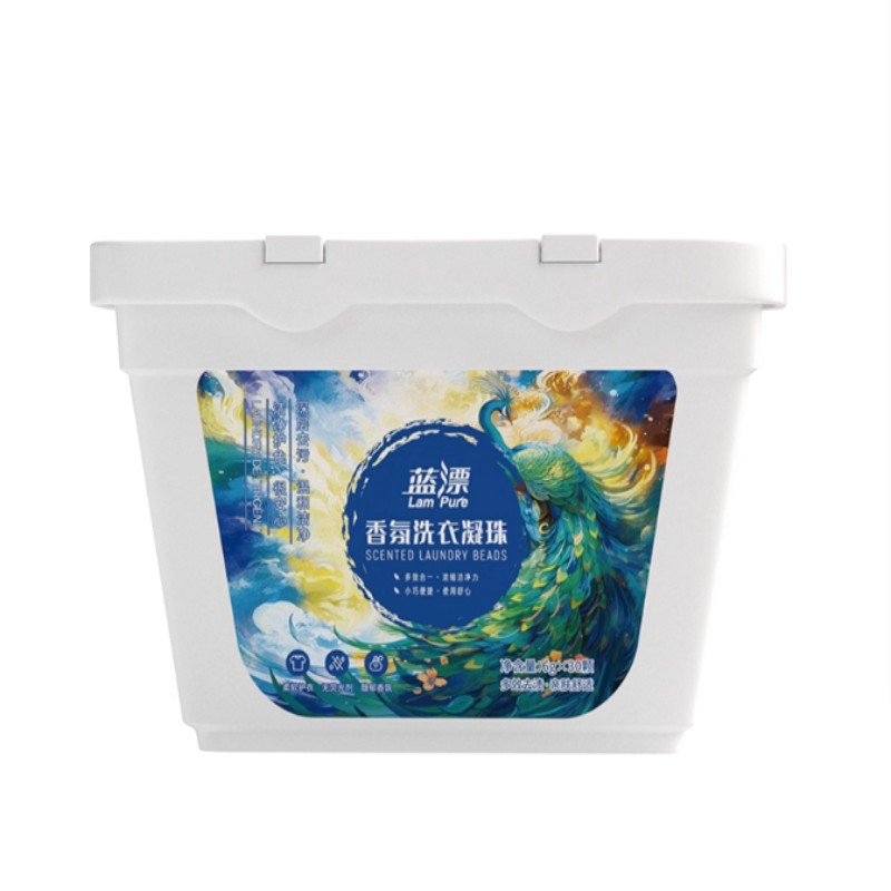 蓝漂香氛洗衣凝珠30颗/盒 1盒装高清大图