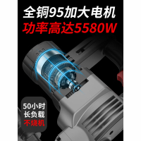 家用电锤电镐多功能冲击钻混凝土大功率工业级电钻捶重型电动工具-经典专业款[28气缸+全铜电机]钻头
