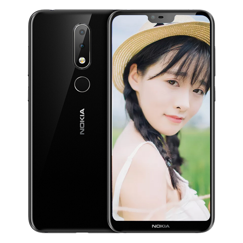 诺基亚 NOKIA X6 全网通 6GB+64GB 黑色 双卡双待 移动联通电信4G手机