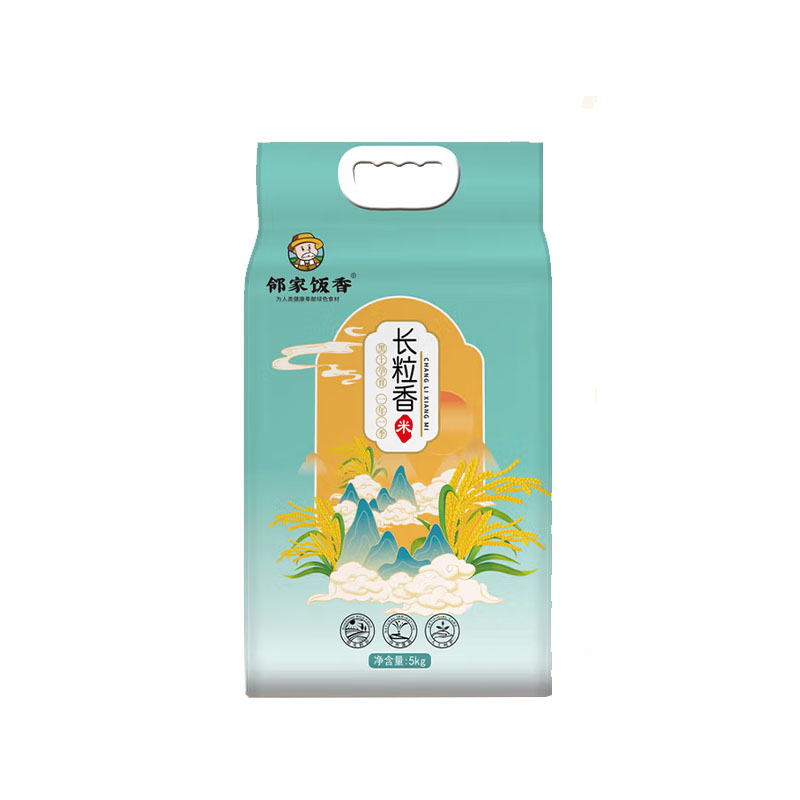 邻家饭香 东北大米 长粒香米 真空双层包装 5kg/袋