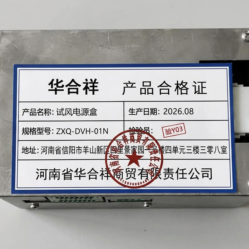 华合祥 试风电源盒 ZXQ-DVH-01N 台高清大图