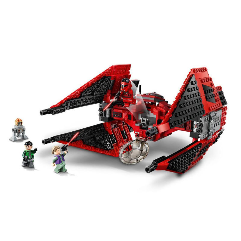 2020新款兼容乐高星球大战系列 11422绯红战机飞船男孩子积木玩具