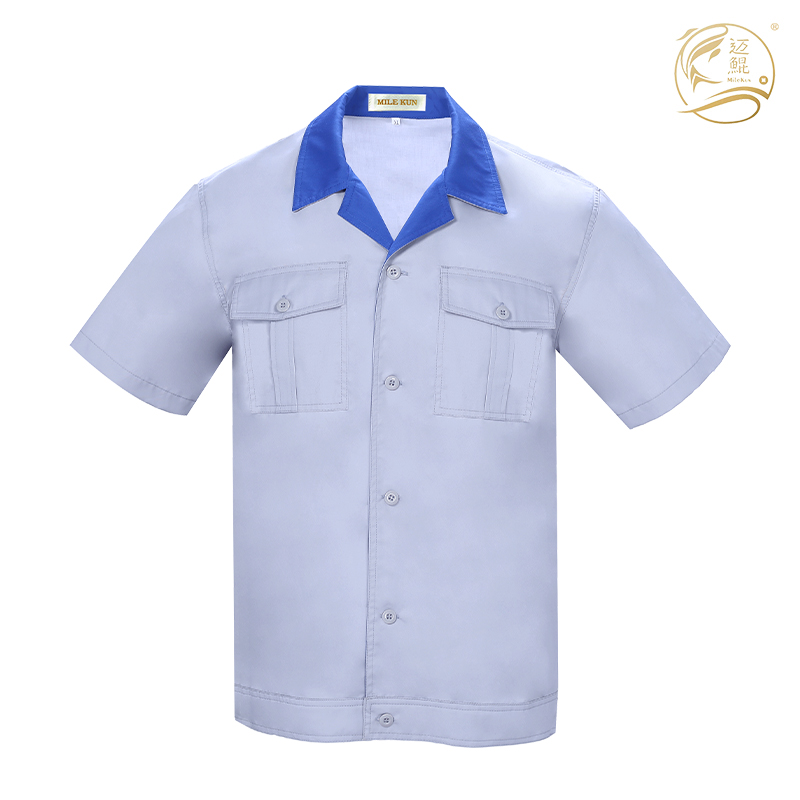 短袖工作服T-006高清大图