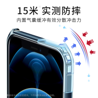 讯迪苹果12手机壳iphone12promax保护套全包镜头新款十二透明por男硅胶气囊防摔12mini女网红软壳