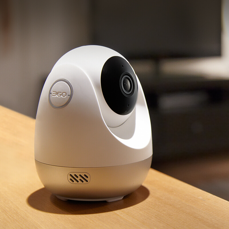 360 摄像头监控 云台版1080P wifi监控器高清夜视室内家用 手机无线网络远程对讲智能摄像机