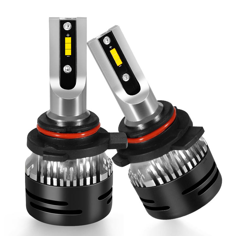暴享 精锐版BX-9005 LED汽车前大灯 无损改装升级高亮白光大功率LED车灯 近光远光远近一体/一对装
