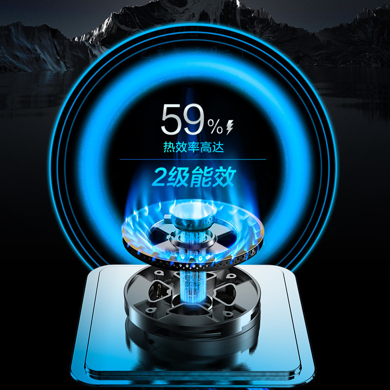 Fardior/法迪欧4.5KW可调节底盘液化气燃气灶二级能效JZY-2B16