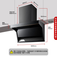 帅康(sacon)抽油烟机23立方 顶侧双吸大吸力自清洁家用CXW-350-CS280