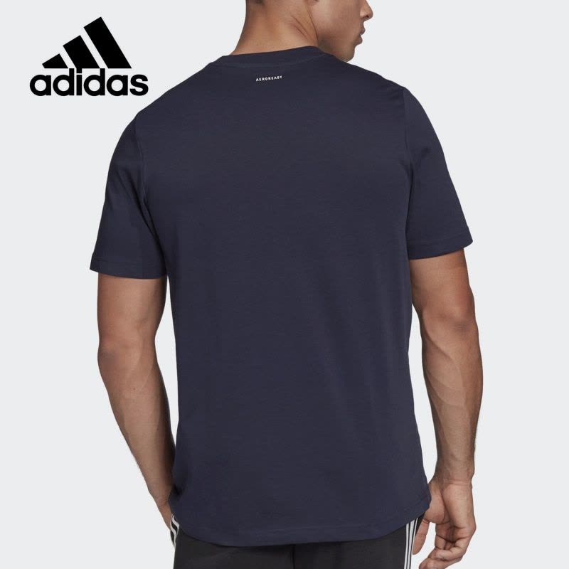 Adidas/阿迪达斯正品2020秋季男子圆领短T恤GD5914图片