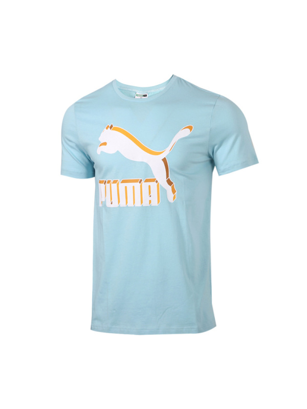 PUMA(彪马)Classics Logo Tee夏季男子短袖T恤596535-18