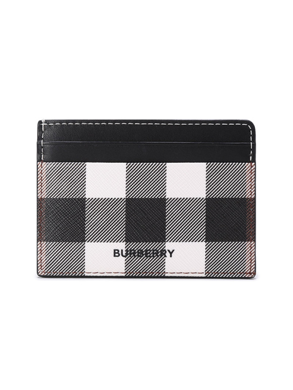 博柏利/巴宝莉 BURBERRY 男款热塑性聚氨酯/织物/皮革卡包卡夹 80366721