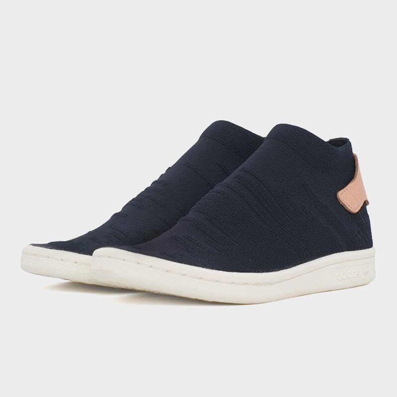 adidas阿迪达斯三叶秋季女子STANSMITHSOCKPKW休闲鞋CQ2901图片