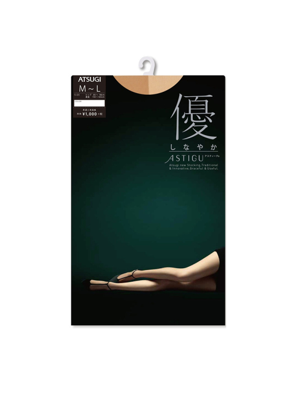 日本进口 厚木 ATSUGI 【優】超薄超弹力 T型档 春夏薄款丝袜连裤袜 FP1004