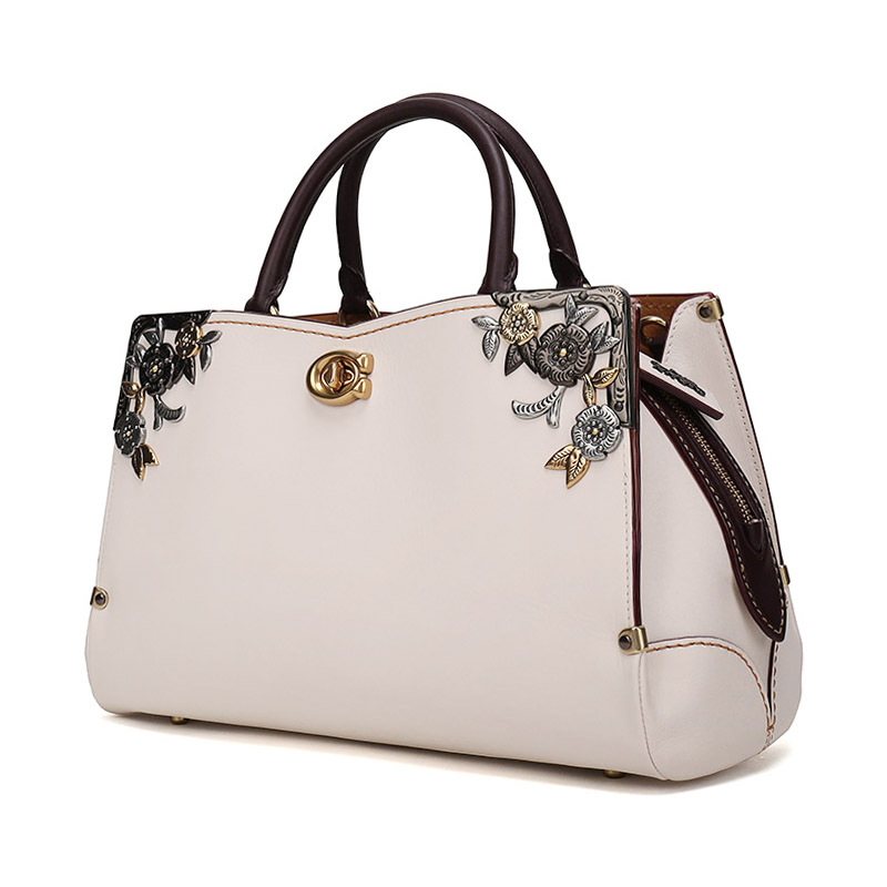 COACH 蔻驰 女士皮质单肩斜挎包 38716