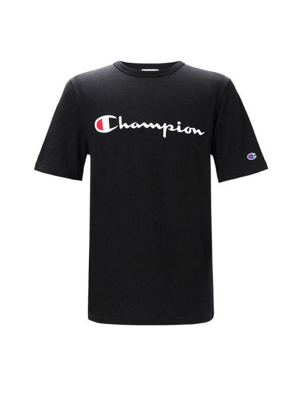CHAMPION 冠军 T恤 LOGO印花棉质T1919G 男士 T恤