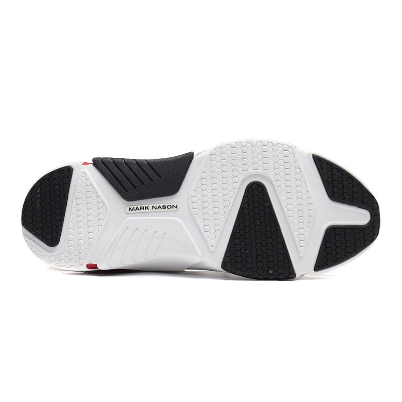 【自营】Skechers斯凯奇男鞋休闲鞋时尚袜套个性高帮运动鞋68666 68666/WRNV白色+红色+藏青色