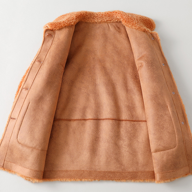 憨厚皇后全羊毛皮草外套女士2020秋冬时尚新款羊剪绒大衣中长款s