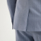 柒牌男装2021春季新款西服套装职场青年条纹平驳领男士西装