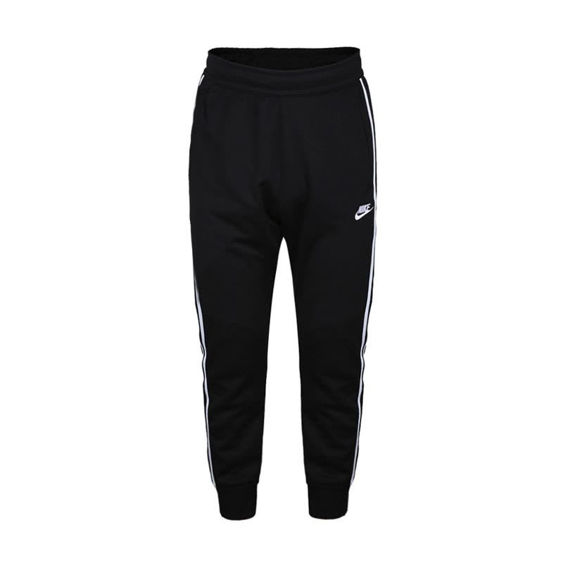 耐克Nike2019男子针织长裤休闲收腿小脚条纹运动长裤AR2256-010图片