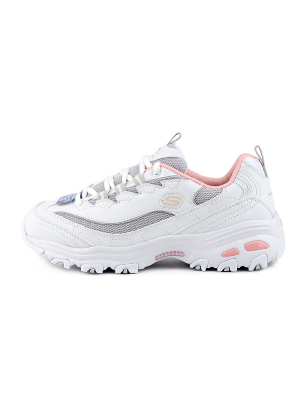 SKECHERS(斯凯奇)D\’LITES系列时尚绑带运动鞋春季女子休闲鞋66666214-WGYP