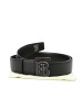 博柏利 BURBERRY TB 腰带3.5D TB LOGO粒面皮8024167 男款 腰带 黑扣