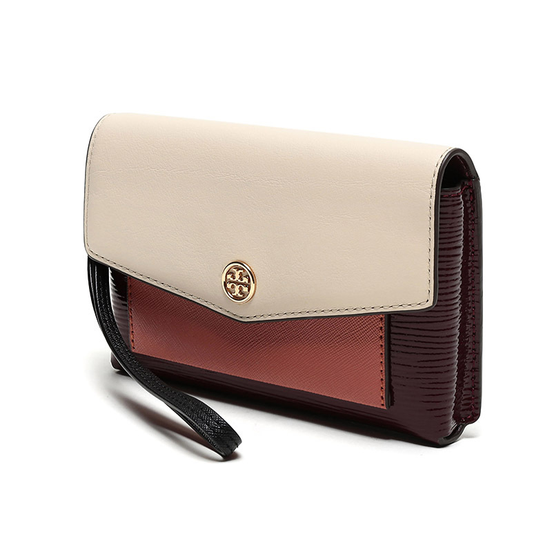 toryburch托里伯奇奢侈品tb手拿包女士robinson系列皮革手拿包56865