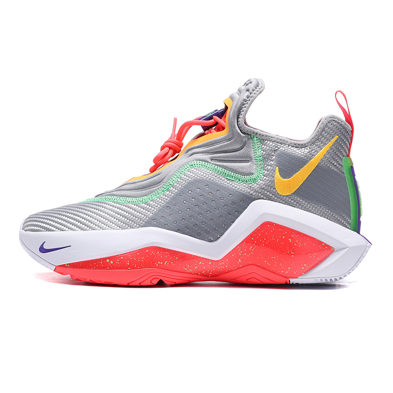 【自营】NIKE耐克男鞋篮球鞋詹姆斯士兵14代中帮实战运动鞋CK6047
