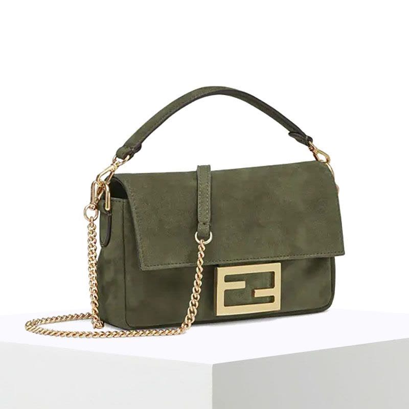 预定 FENDI芬迪 20春夏 迷你BAGUETTE手提单肩法棍包 19*11.5*4CM图片