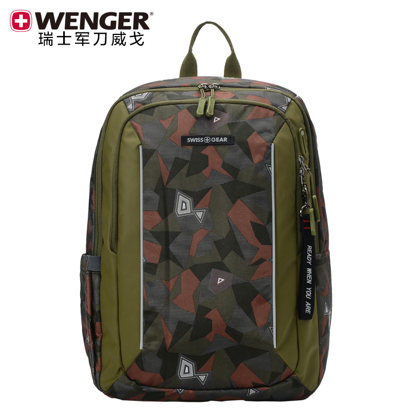 Wenger/威戈威戈SWISS GEAR创想家系列迷彩双肩包14英寸电脑包潮