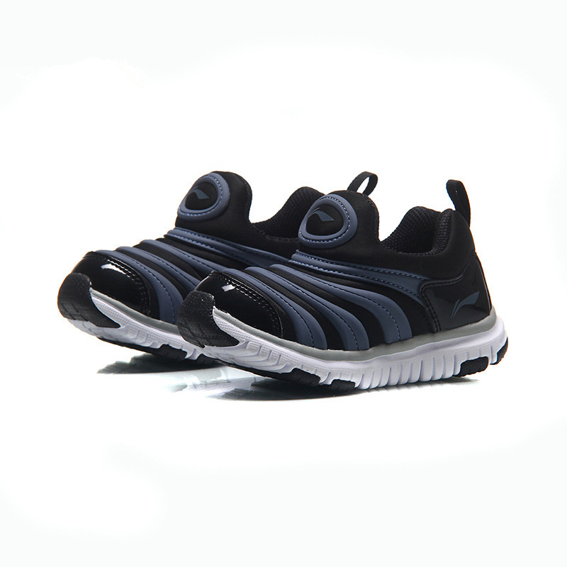 李宁毛毛虫鞋春季儿童跑步鞋柔软轻便男童女童运动鞋