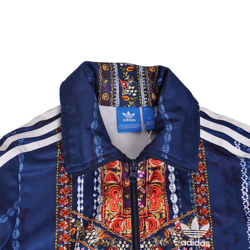 adidas阿迪达斯三叶草运动服女服夹克外套-AY6907