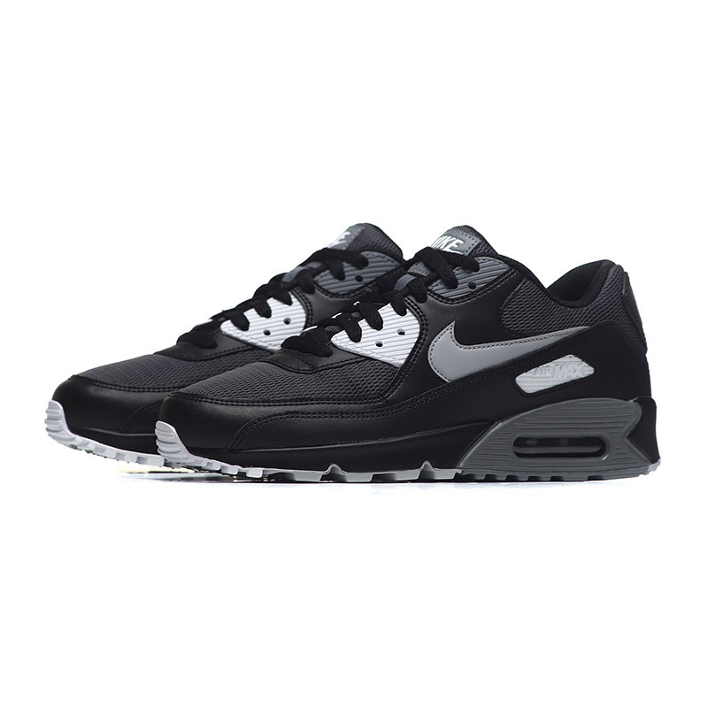 nike耐克男鞋休闲鞋airmax90缓震气垫休闲运动鞋aj1285aj1285003黑狼