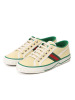 古驰GUCCI Tennis 1977 帆布鞋 经典织带织物606111 男士帆布鞋休闲鞋