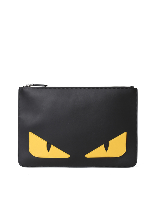 预订 FENDI 怪兽黄眼睛 手拿包