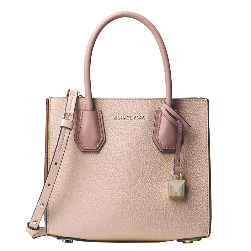 michaelkorsmk女包女士mercer系列小号风琴款手提包30t8tm9m2l187裸