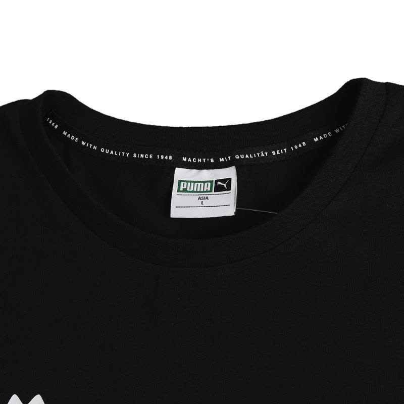 PUMA(彪马)Classics Logo Tee秋季男子短袖T恤596535-01图片